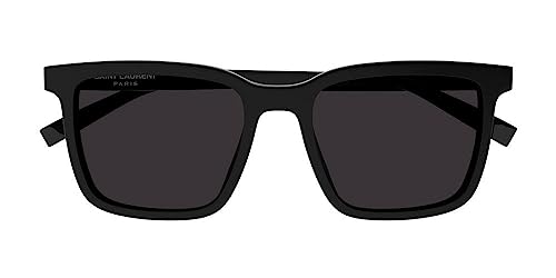 Saint Laurent Black/Black Men Sunglasses 54/19/145