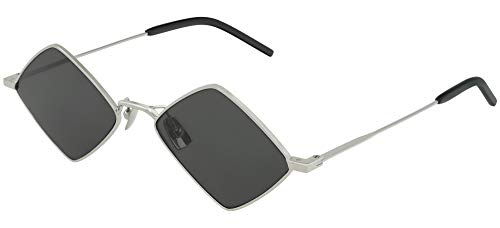 Saint Laurent Silver Square Sunglasses Lens Category 3