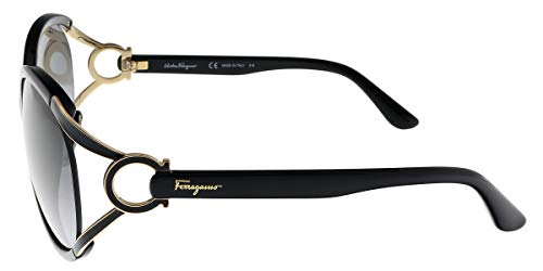 Salvatore Ferragamo Black Sunglasses SF600S 61mm