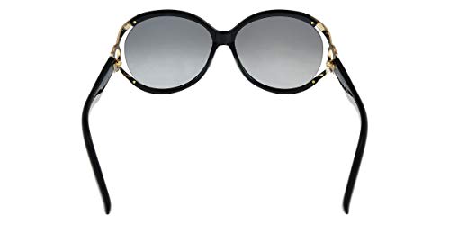 Salvatore Ferragamo Black Sunglasses SF600S 61mm