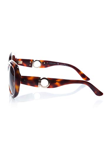 Salvatore Ferragamo Women's Gancino Tortoise Sunglasses, One Size