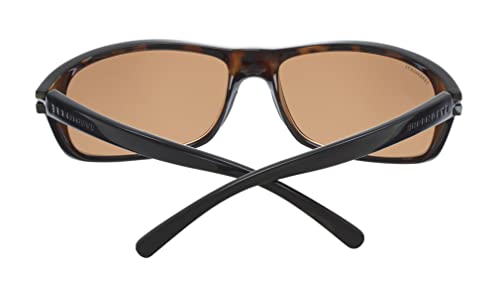 Serengeti Bormio Oval Sunglasses, Tortoise Black, Large
