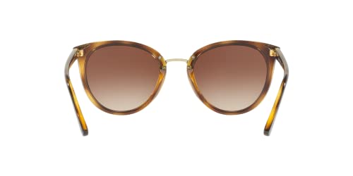 Vogue Woman Sunglasses Dark Havana Frame Brown Gradient