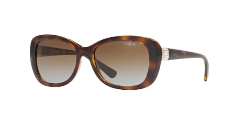 Vogue Tortoise Frame Sunglasses with Brown Lenses
