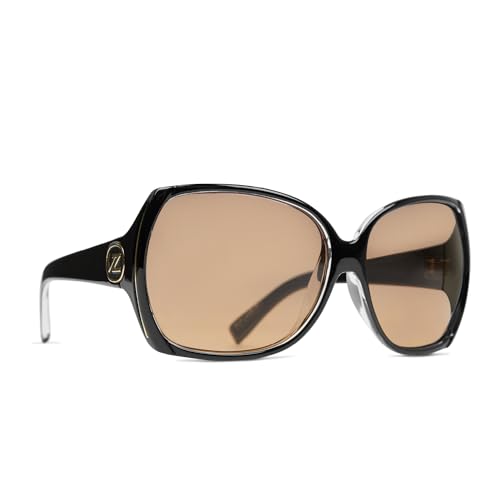 VonZipper Trudie Black Sunglasses with Brown Gradient Lenses