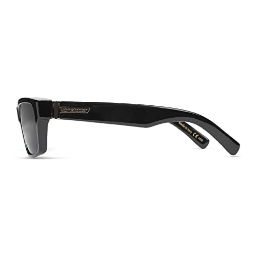 VonZipper Fulton Black Gloss Sunglasses for Men and Women