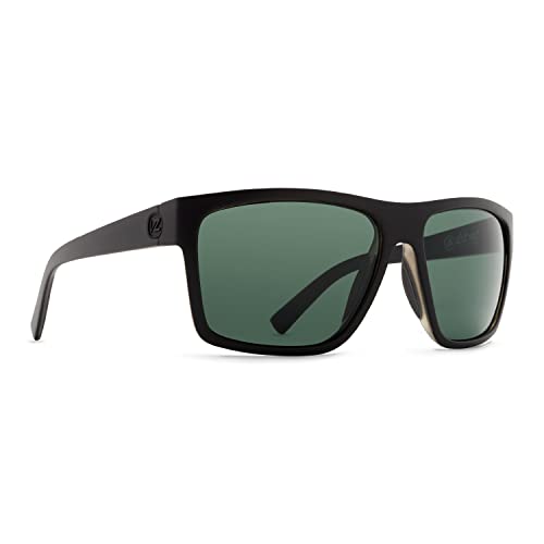 VonZipper Dipstick Black Tort/Grey Rectangular Sunglasses 60mm