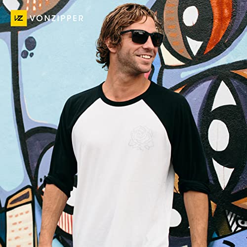 VonZipper Lesmore Black Gloss Sunglasses UV protection 58mm