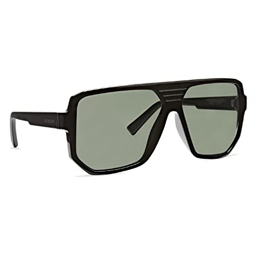 VonZipper Roller Sunglasses Black Gloss UV Protection Square