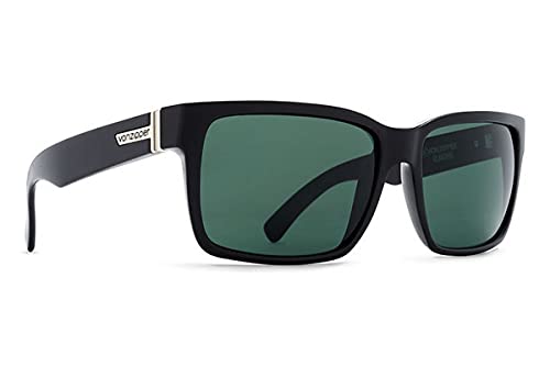 Von Zipper ELMORE Sunglasses in Black Gloss Vintage Grey