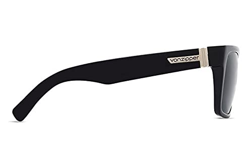 Von Zipper ELMORE Sunglasses in Black Gloss Vintage Grey