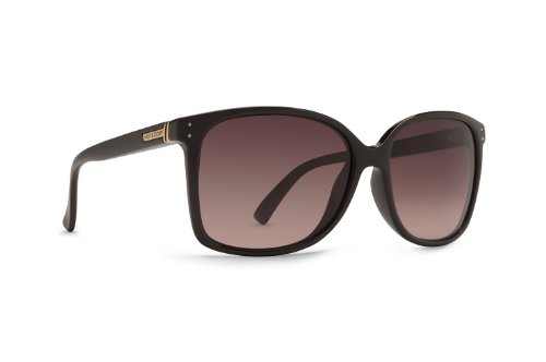 VonZipper Castaway Black Cyrstal/Brown Gradient Sunglasses