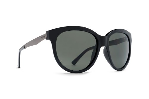 Black Gloss VonZipper Cletus Round Sunglasses - 57.5mm