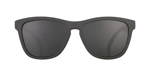 goodr Running Sunglasses in Black with Black Lens
