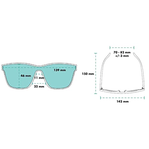 Goodr VRG Polarized Sunglasses - Richter Party Edition