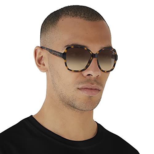 Armani Exchange Women's Oval Sunglasses, Tortoise/Brown Gradient
