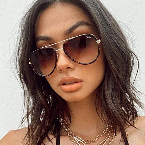 QUAY AUSTRALIA Mini Tort/Brown Fade Sunglasses