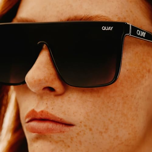 Nightfall Black/Smoke QUAY AUSTRALIA Sunglasses