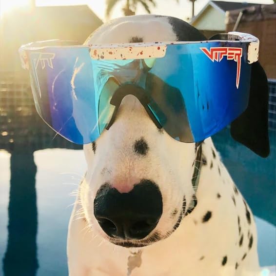 Pit Viper Merika Original Polarized Sunglasses Blue Lens