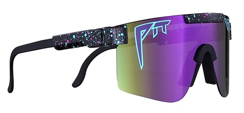 Pit Viper Midnight Polarized Blue-Purple Sunglasses, Narrow Fit