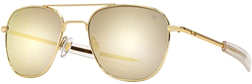 AO Mirrored Pilot Sunglasses