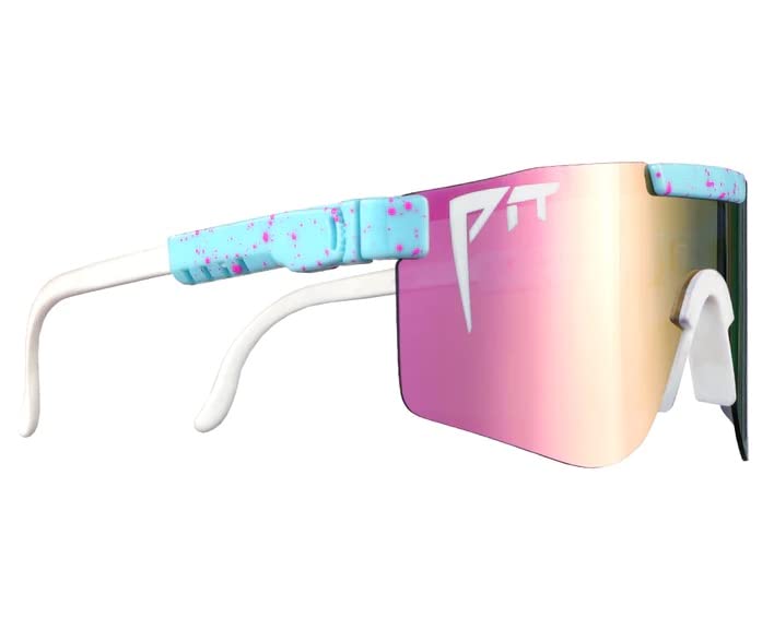 Pit Viper Gobby Original Polarized Pink Sunglasses Wide Fit