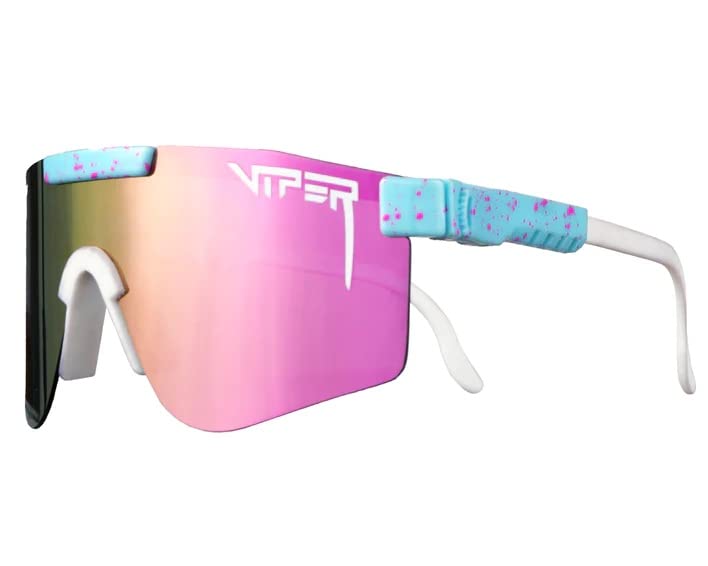 Pit Viper Gobby Original Polarized Pink Sunglasses Wide Fit