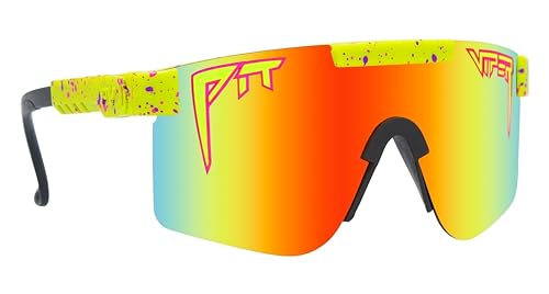 Pit Viper 1993 Sunglasses Rainbow Lens Narrow Fit