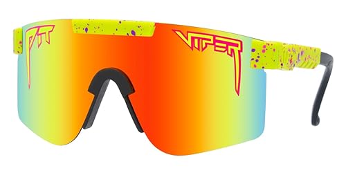 Pit Viper 1993 Sunglasses Rainbow Lens Narrow Fit