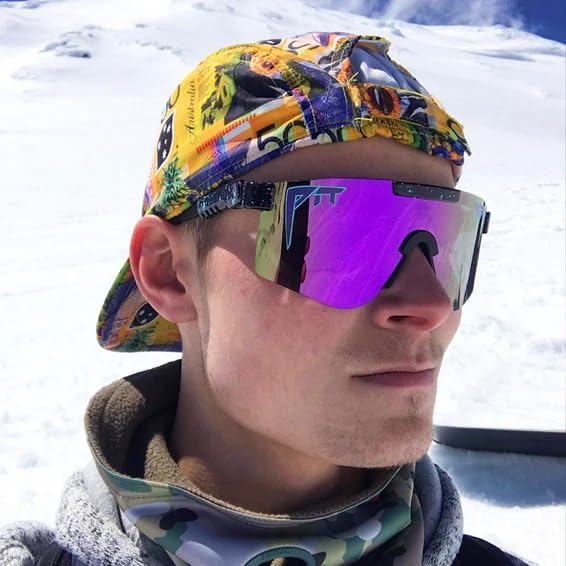 Midnight Original Polarized Sunglasses Blue-Purple Wide Fit