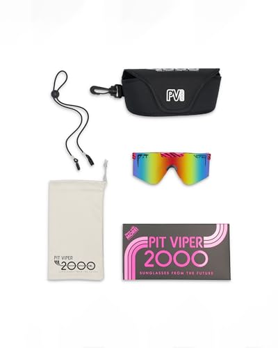Pit Viper Hot Tropics 2000 Rainbow Sunglasses