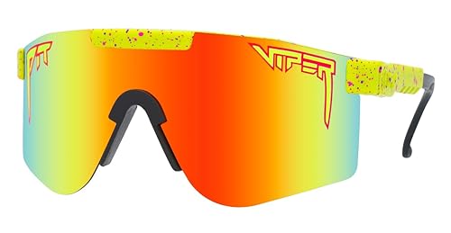1993 Original Pit Viper Sunglasses Rainbow Polarized Wide