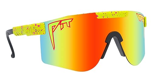 1993 Original Pit Viper Sunglasses Rainbow Polarized Wide