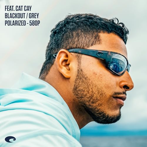 Costa Del Mar Cat Cay Sunglasses, Matte Caribbean