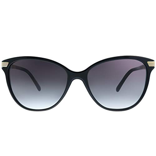 Burberry Black Cat-eye Sunglasses - Grey Lens