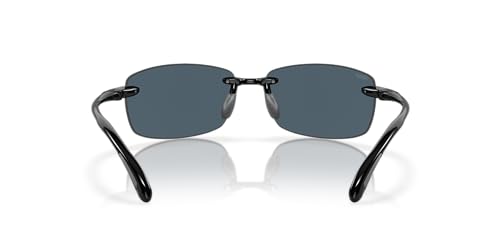 Costa Del Mar Polarized Men's Sunglasses - Shiny Black/Grey