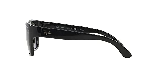 Ray-Ban RB4194 Black/Polarized Green Square Sunglasses