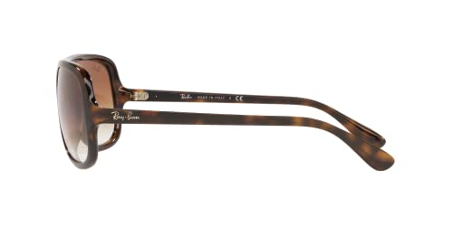 Ray-Ban Tortoise Frame Sunglasses with Brown Lenses