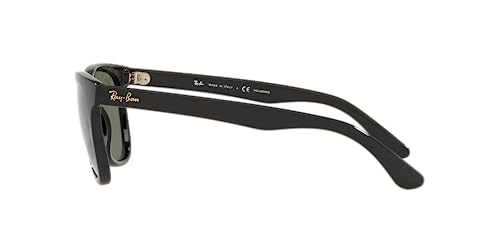 Ray-Ban RB4184 Black/Polarized Green Square Sunglasses 54mm