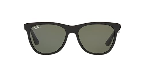 Ray-Ban RB4184 Black/Polarized Green Square Sunglasses 54mm