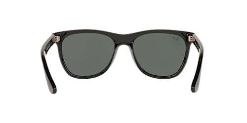 Ray-Ban RB4184 Black/Polarized Green Square Sunglasses 54mm