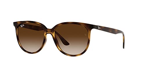 RB4378 Square Sunglasses for Women in Havana/Brown Gradient