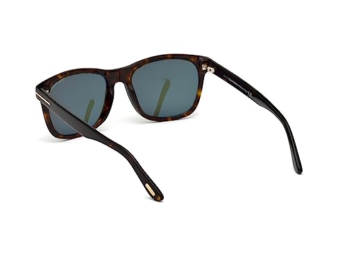 Tom Ford Eric Sunglasses in Dark Havana/Green Lens