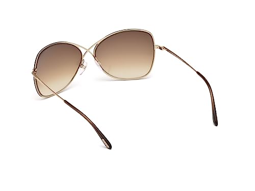 Rose Gold Tom Ford Butterfly Sunglasses Colette TF250