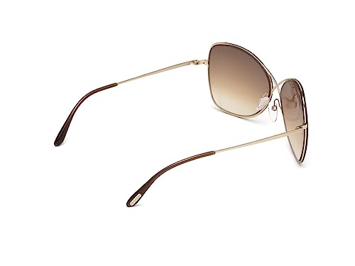 Rose Gold Tom Ford Butterfly Sunglasses Colette TF250