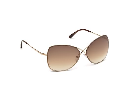 Rose Gold Tom Ford Butterfly Sunglasses Colette TF250