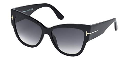 Tom Ford Women's TF371 Sunglasses, Black Finish