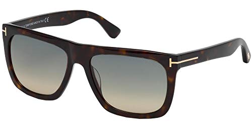 Tom Ford Dark Havana Square Sunglasses FT0513