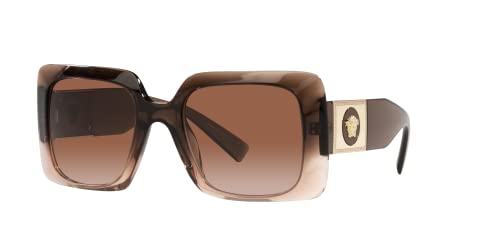 Brown Gradient Lens Versace Rectangle Sunglasses VE 4405