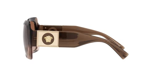 Brown Gradient Lens Versace Rectangle Sunglasses VE 4405